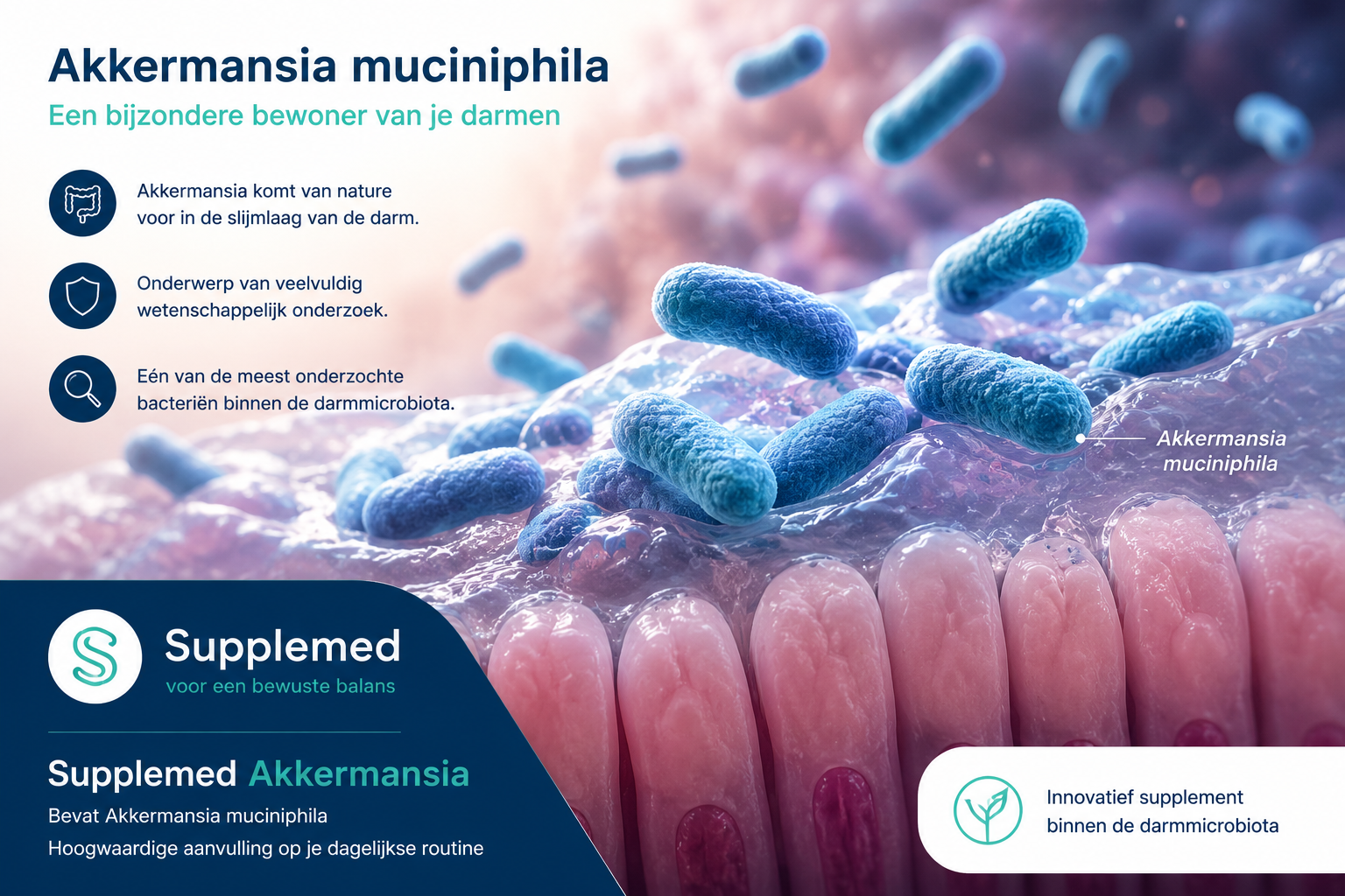 "Akkermansia: waarom deze bacterie zoveel aandacht krijgt van wetenschappers"